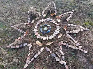 Land Art 1080 x 810 wallpaper