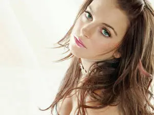 Lindsay Lohan Tilting Her Head