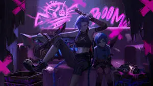  Little Powder And Jinx Desktop
