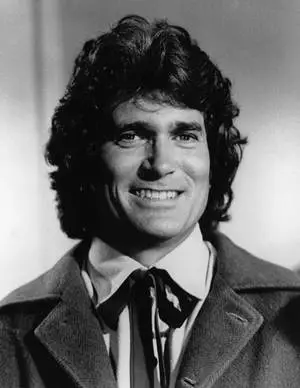 Michael Landon Black And White Portrait