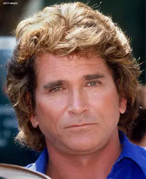 Michael Landon In Blue 1985