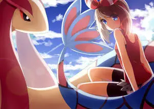 Majestic Milotic Embracing the Cloudy Sky
