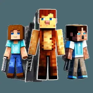 Minecraft Characters PNG dbg36