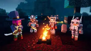 Minecraft Dungeons Bonfire 