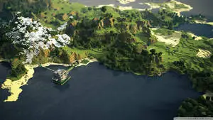 Minecraft PC Island 