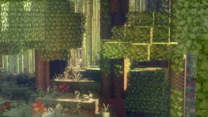 Minecraft PC Trees And Ferns 