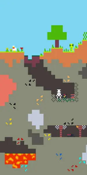 Minecraft Phone Abstract Blocks