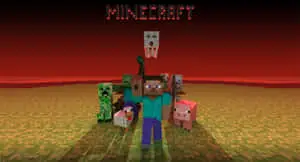 Minecraft Video Game Characters Picture