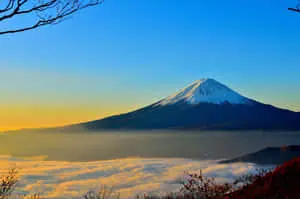 Mount Fuji In Japan