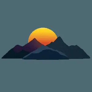 Mountain Sunrise PNG kho62