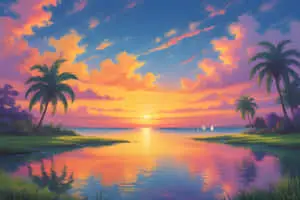 Natural view art picture 
