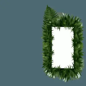 Nature Cute Frame PNG ymm93