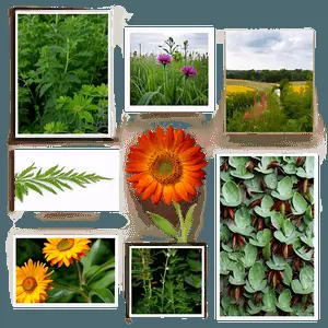 Nature Inspired Collage PNG 06232024