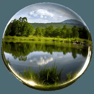 Nature Reflection PNG iij