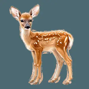 Nature's Fawn Picture PNG myt43