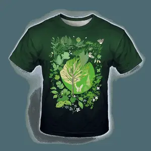 Nature Theme T-Shirt Image PNG 42