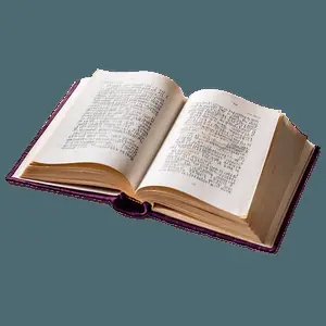 Open Book in Nature PNG 14