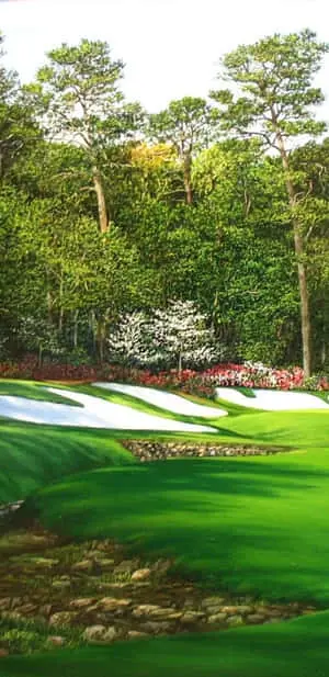 Augusta National Pixel 3 Golf Course Background
