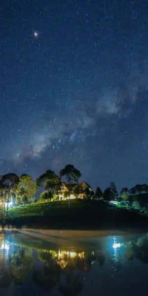 Pixel 3 Nature Background Starry Sky