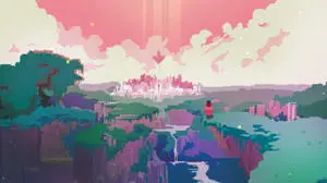 Pixel Nature Hyper Light Drifter