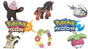 Pokemon Sun, Moon, And Comfey