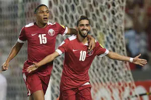 Qatar National Football Team Dynamic Duo