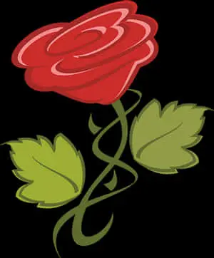 Red Rose Vector Art