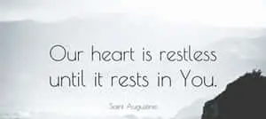 Restless Heart Graphic Quotes