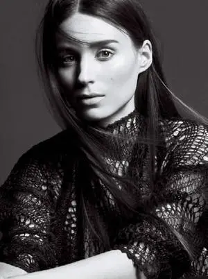 Rooney Mara Black And White Shot 