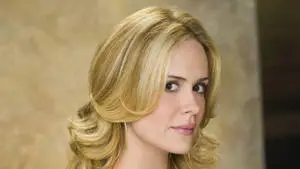 Sarah Paulson Radiating Elegance with Blonde Hair