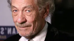 Scruffy Ian McKellen From Red Carpet Event