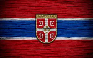 Serbia National Football Team Wood Grain