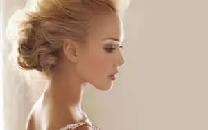 Side Profile Actress Jessica Alba
