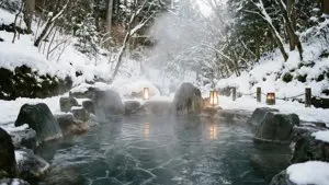 Snowy Onsen Retreat