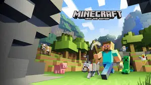 Steve Marching Into A Mine 2560x1440 Minecraft 