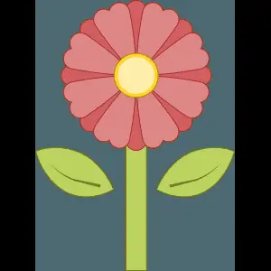 Stylized Red Flower Illustration.png