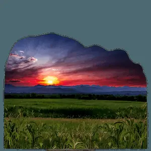 Sunrise Art PNG 74
