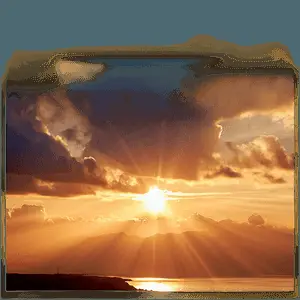 "Sunrise Weather Scene PNG" 06112024