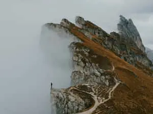A breathtaking view of a beautiful mountain landscape