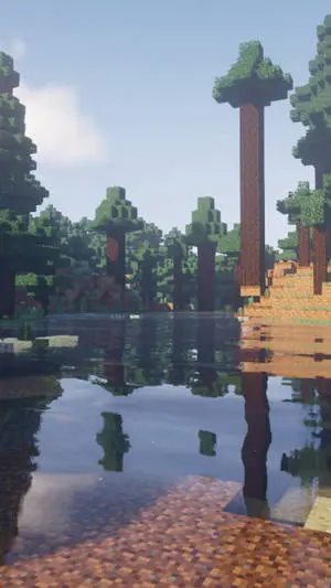 Tall Tree Mobs Minecraft iPhone