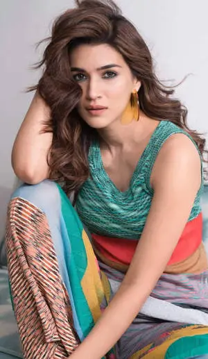 Teal Yellow Kriti Sanon HD