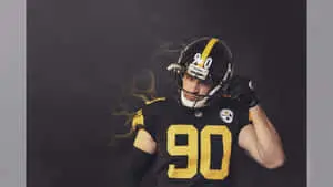 T.J. Watt Minimalist Art