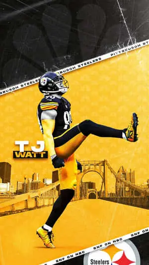 T.J. Watt Yellow Aesthetic 