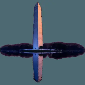 Washington Monument Sunrise Scenery PNG ahx