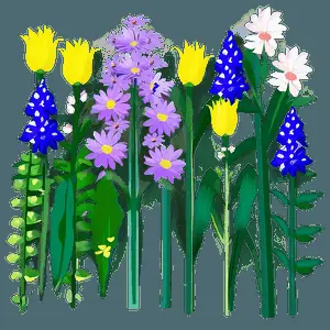Wildflowers in Bloom PNG 06202024