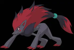 Zoroark In Crawling Position